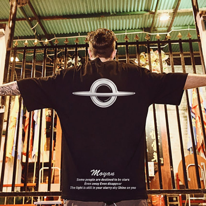 Men Cartoon Print Tees Summer Tshirts Mens Harajuku T Shirts Male hip hop tshirt Oversized Blakc Korean Clothes 5XL-3