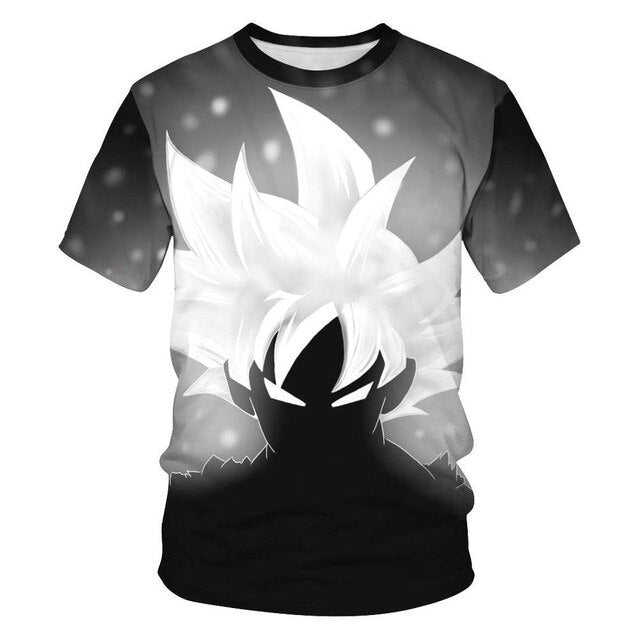 Dragon Ball Z T Shirts Mens Summer 3D Print Super Saiyan Goku Black Zamasu Vegeta Dragonball Casual Tee Shirt tops Tee-20