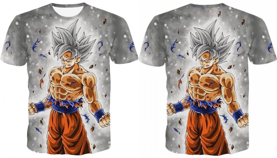 Dragon Ball Z T Shirts Mens Summer 3D Print Super Saiyan Goku Black Zamasu Vegeta Dragonball Casual Tee Shirt tops Tee-2