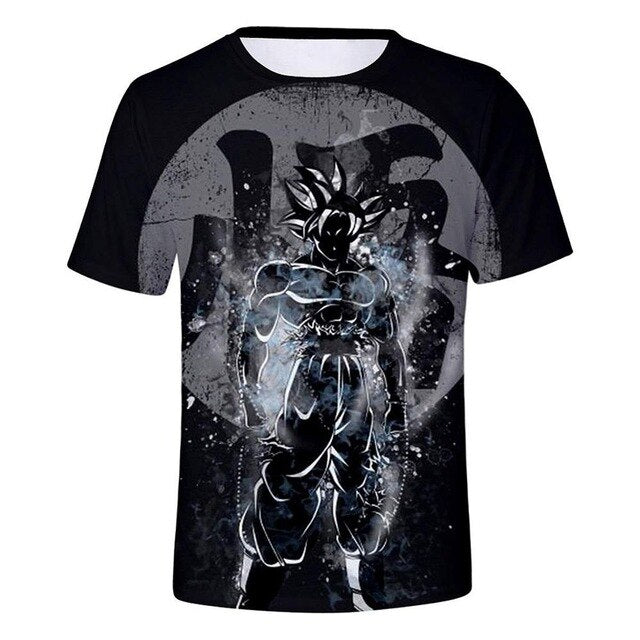 Dragon Ball Z T Shirts Mens Summer 3D Print Super Saiyan Goku Black Zamasu Vegeta Dragonball Casual Tee Shirt tops Tee-5