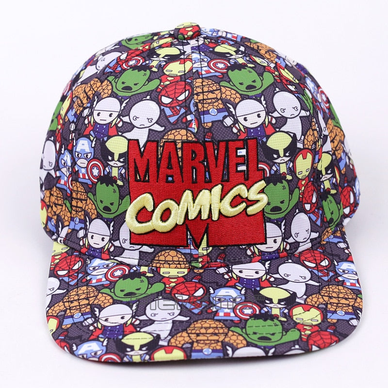 Marvel Comics The Avengers Men/Women Fashion Baseball Cap-1