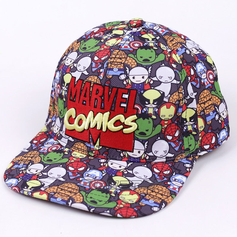 Marvel Comics The Avengers Men/Women Fashion Baseball Cap-0
